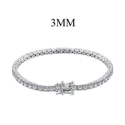 [Polaidi Jewelry]Radiant Colorful Round Cut Party Bracelet