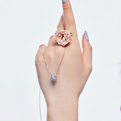 [Polaidi Jewelry]Exquisite Heart Shape Necklace