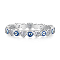 [Perlaura Jewelry ]Radiant Colorful Round Shape Daily Ring