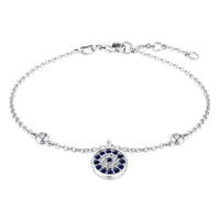 [Perlaura Jewelry ]Devil's Eye Round Shape Bracelet