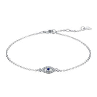 [Perlaura Jewelry ]Evil Eye Shape Necklace