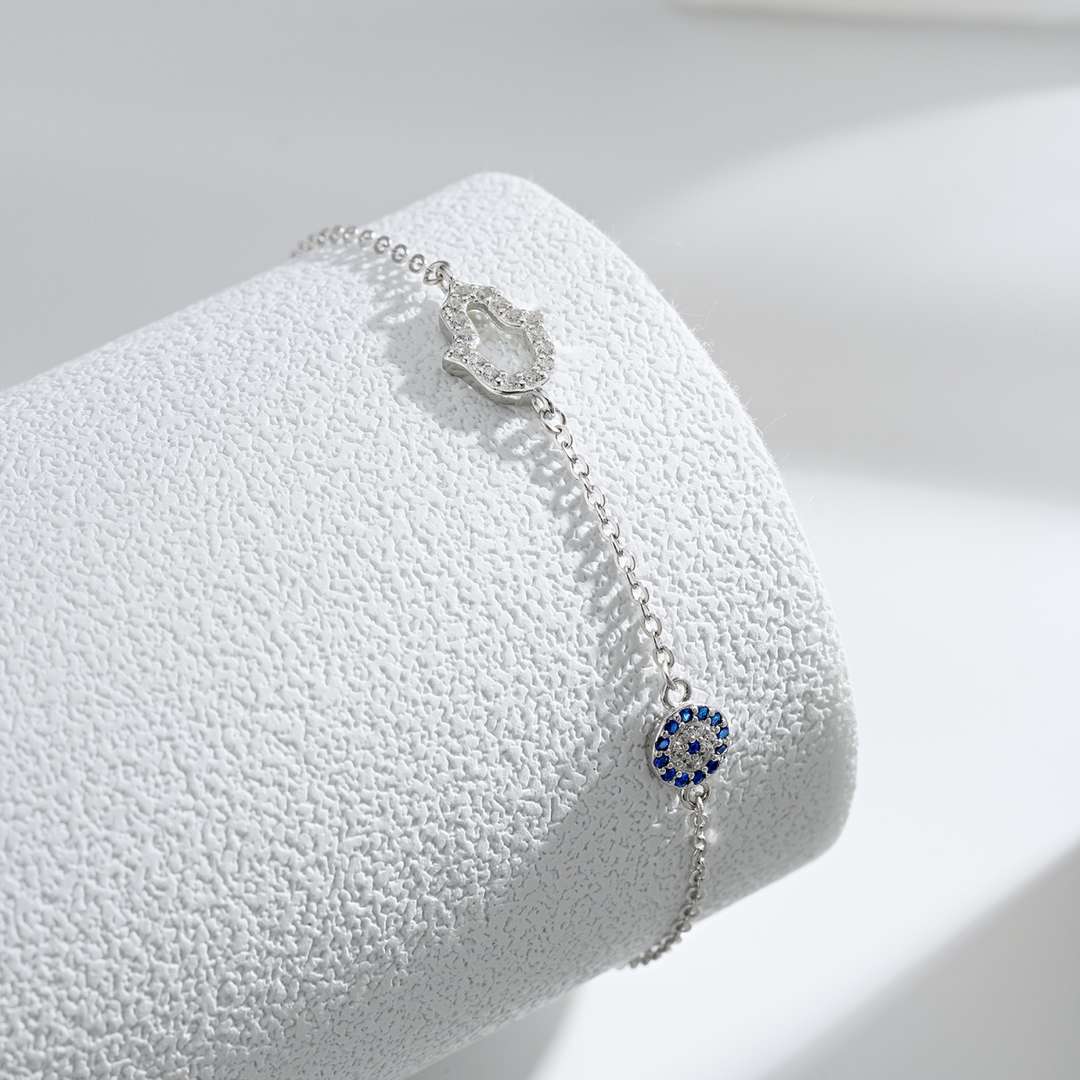 [Polaidi Jewelry]Gost Shape & Round Shape Necklace