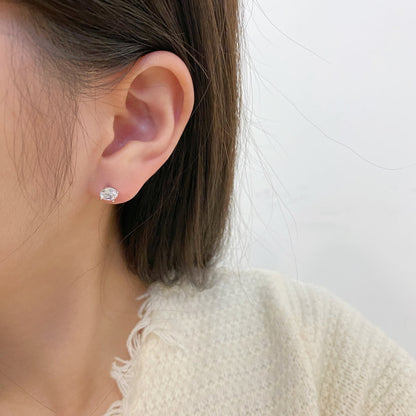 [Polaidi Jewelry]Unique Round Shape Earrings