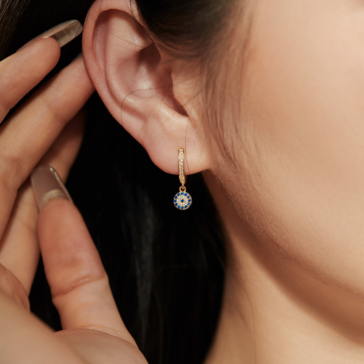 [Polaidi Jewelry]Unique Devil Eye Earrings