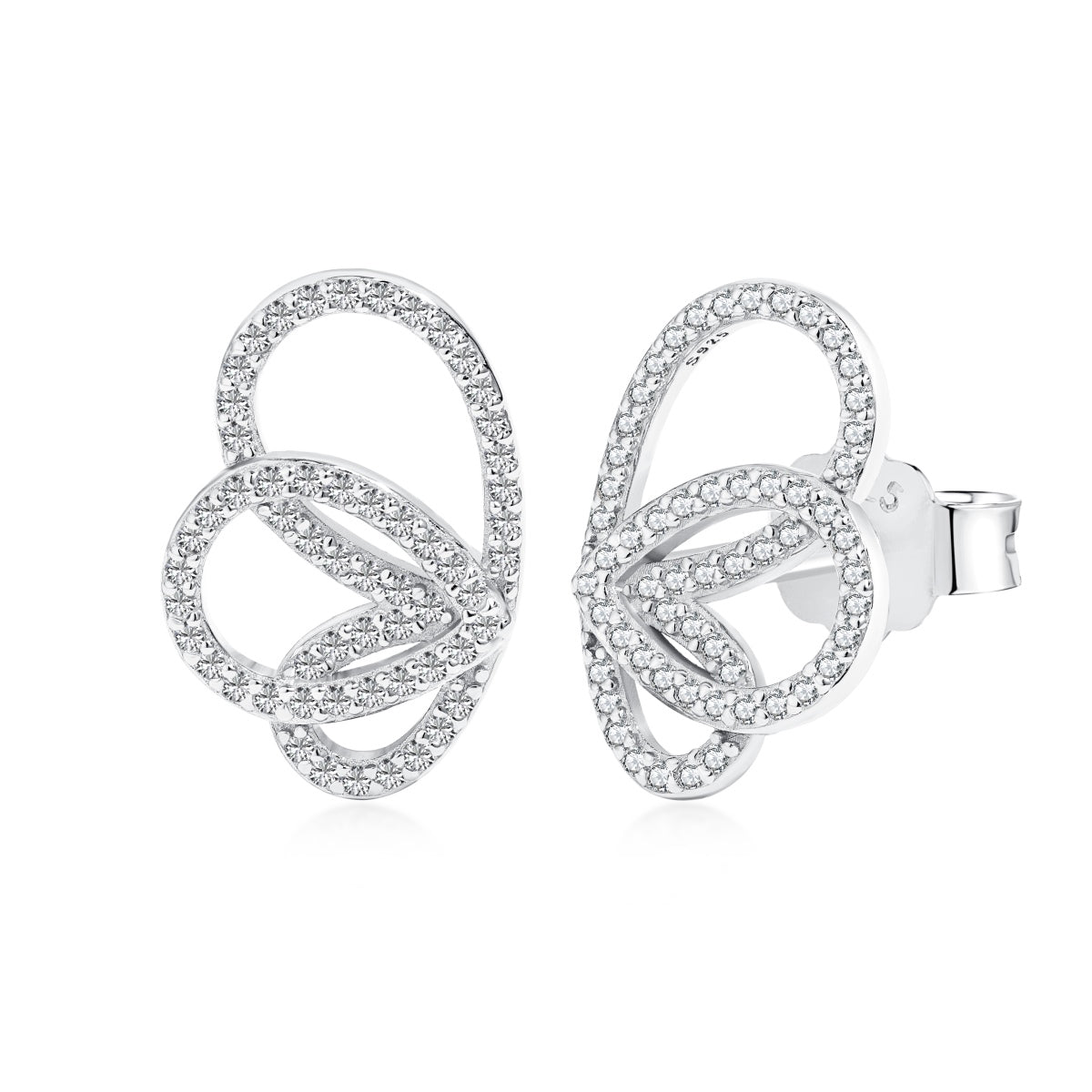 [Polaidi Jewelry]Exquisite Butterfly Shape Earrings