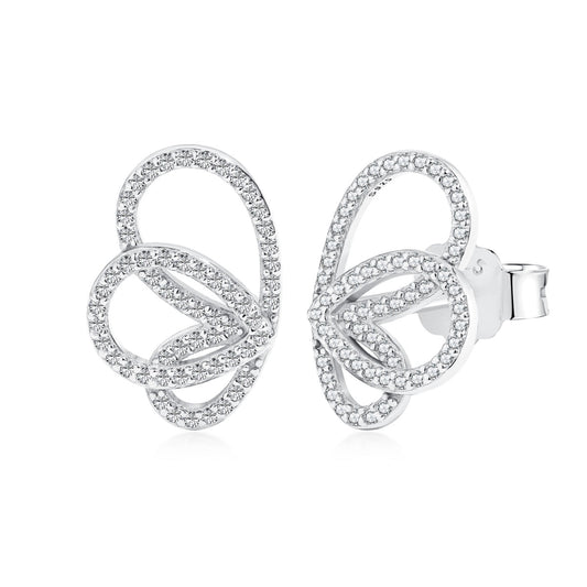 [Polaidi Jewelry]Exquisite Butterfly Shape Earrings