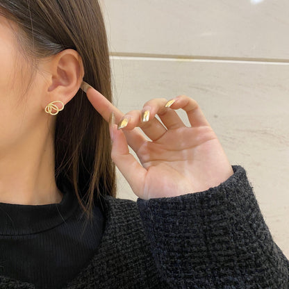 [Polaidi Jewelry]Exquisite Butterfly Shape Earrings