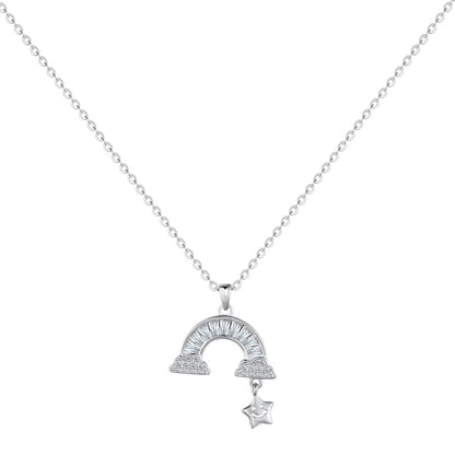 [Polaidi Jewelry]Unique Rainbow Star Necklace