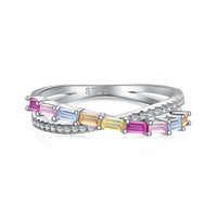 [Perlaura Jewelry ]Energetic Elegant Radiant Cut Party Ring