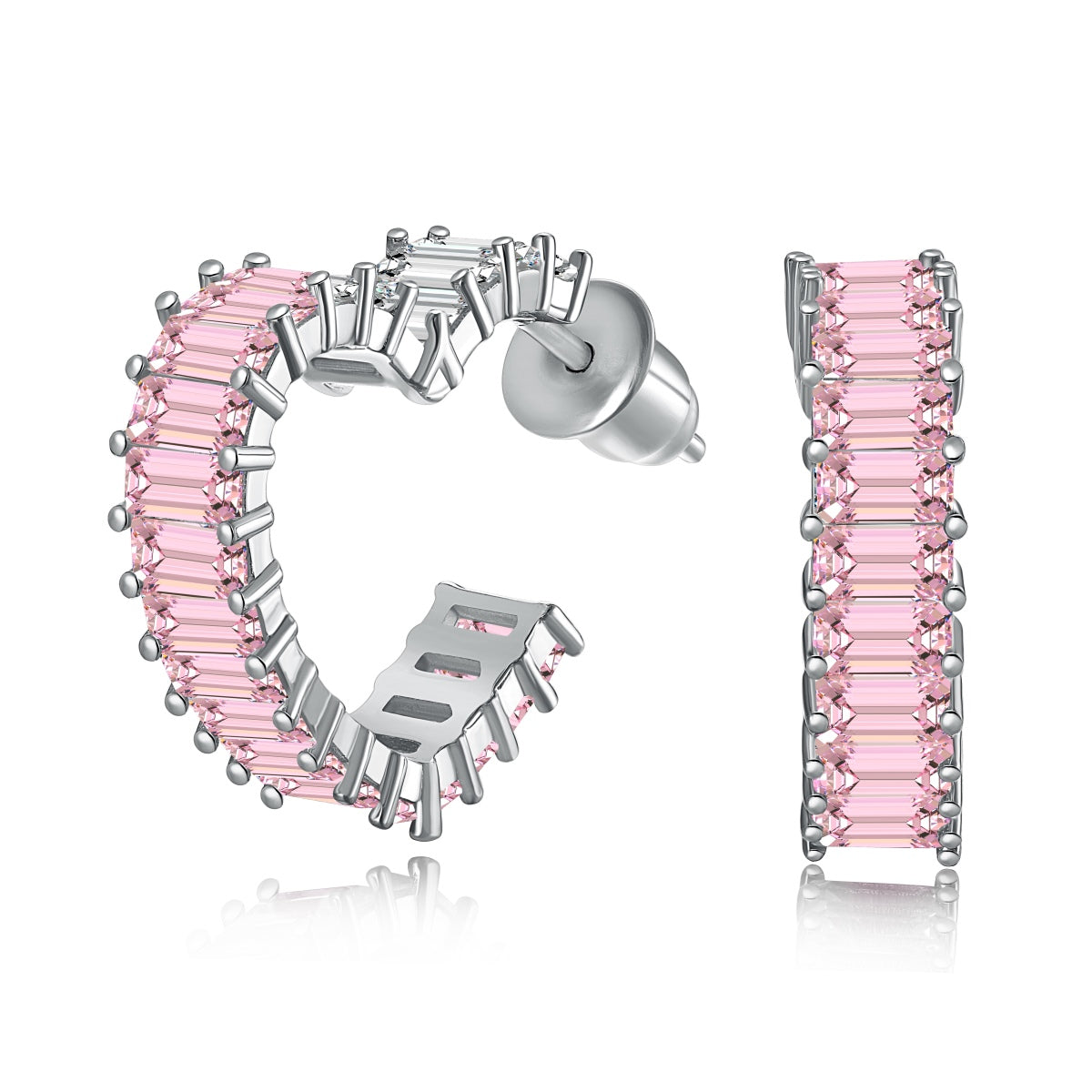 [Polaidi Jewelry]Radiant Heart Cutout Earrings
