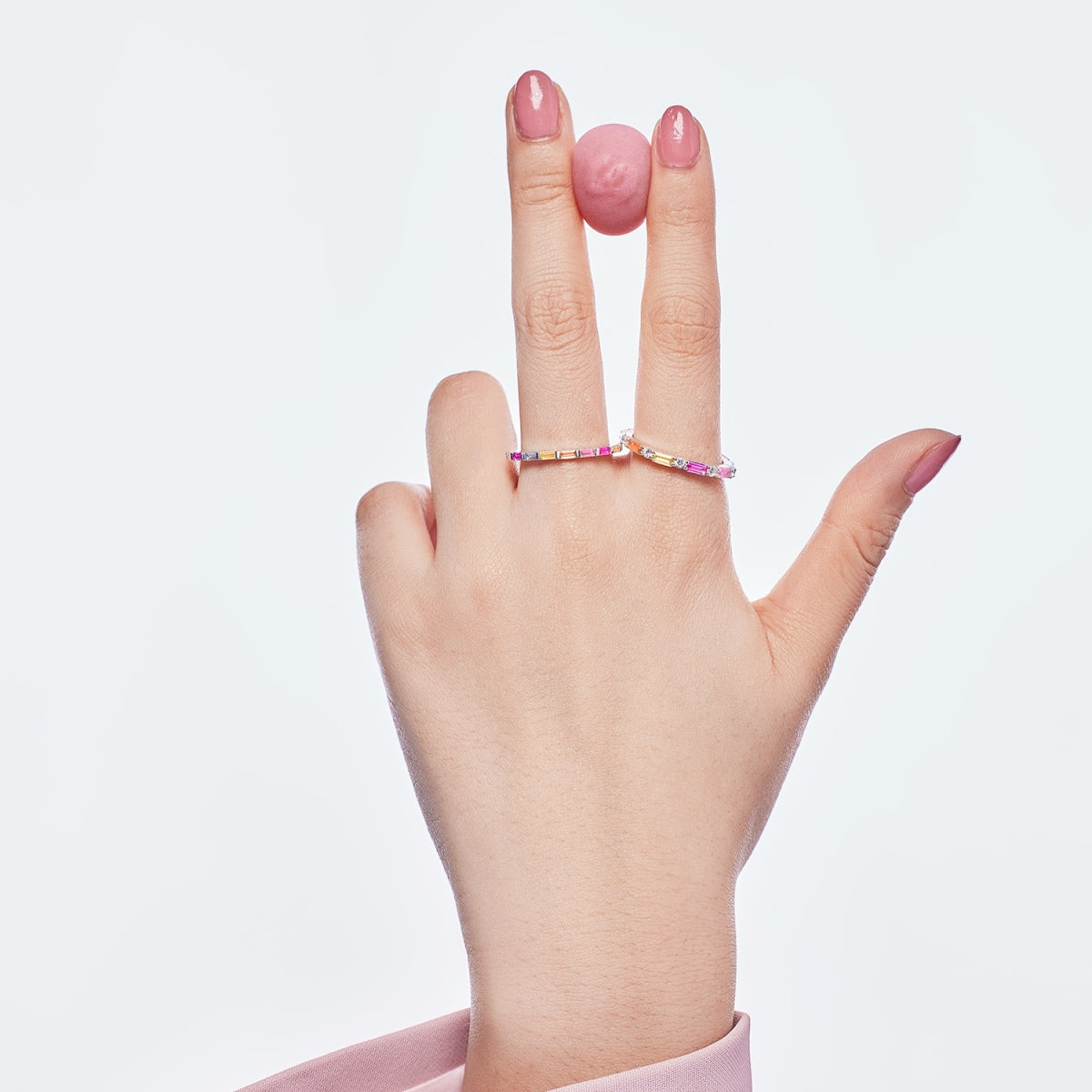 [Polaidi Jewelry]Lively In Shades Elegant Radiant Cut Daily Ring