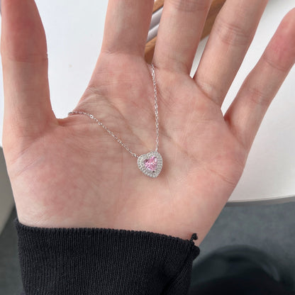 [Polaidi Jewelry]Exquisite Heart Shape Necklace