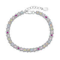 [Perlaura Jewelry ]Delicate Colorful Multi Cut Daily Bracelet