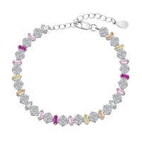 [Perlaura Jewelry ]Radiant Colorful Round Shape Daily Bracelet