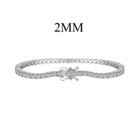 [Perlaura Jewelry ]Dazzling Exquisite Round Cut Daily Bracelet