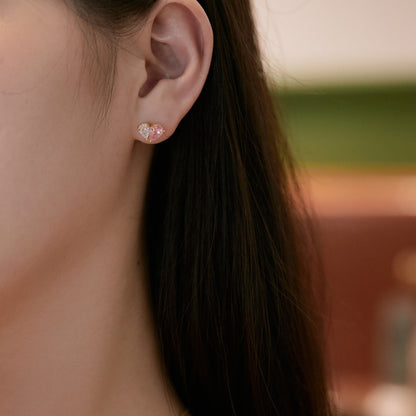 [Polaidi Jewelry]Dazzling Elegant Heart Cut Lover Earrings