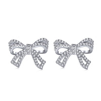[Perlaura Jewelry ]Dainty Bow Shape Earrings
