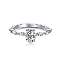 [Perlaura Jewelry ]0.75 Carat Luxurious Vibrant Elongated Cushion Cut Daily Ring