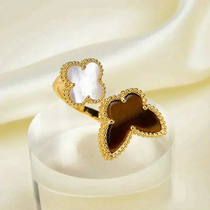 [：Polaidi Jewelry]LUCKY BETWEEN THE FINGER RING