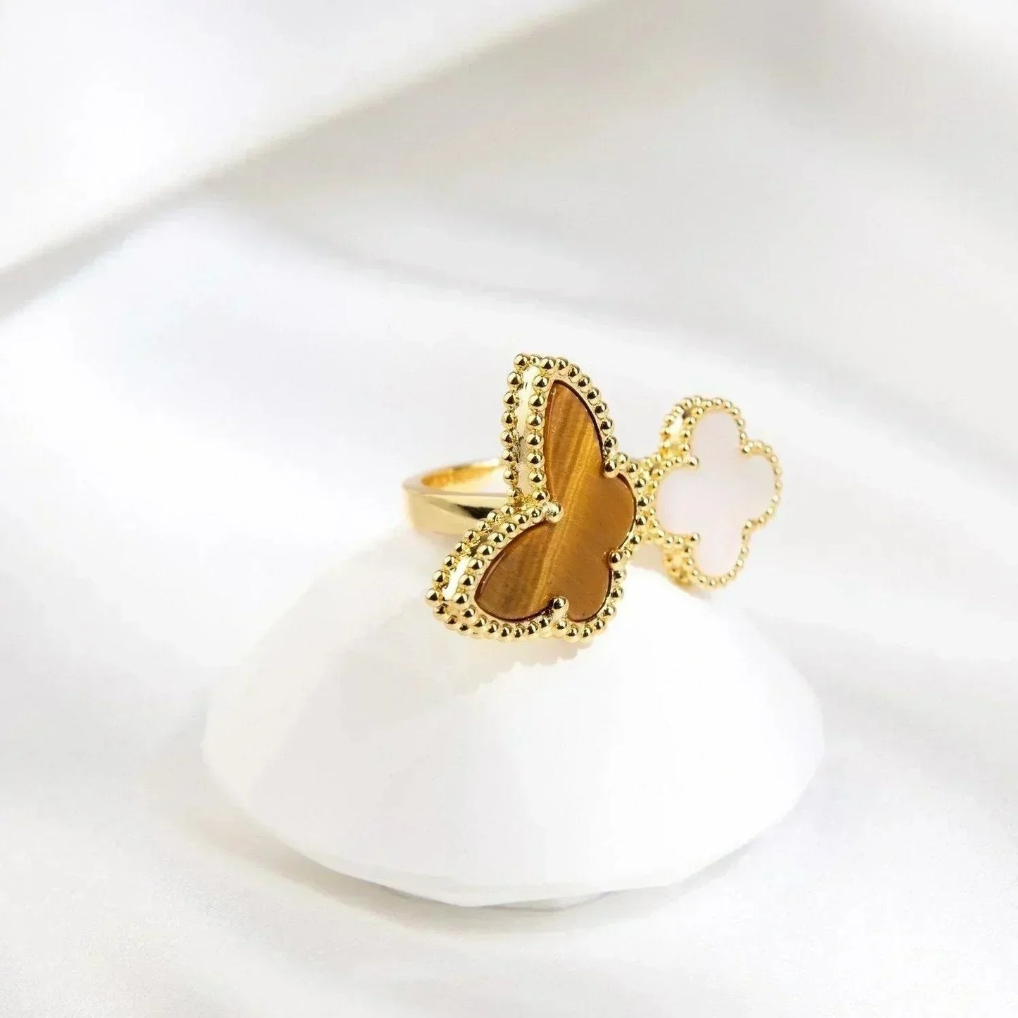 [Polaidi Jewelry]LUCKY BETWEEN THE FINGER RING