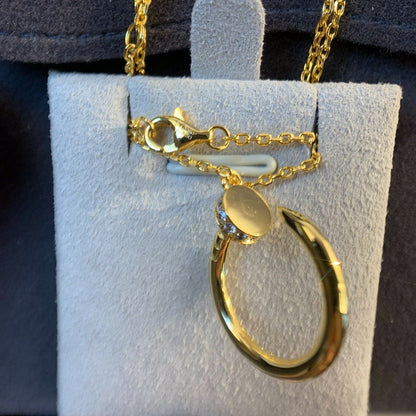 [：Polaidi Jewelry]ジュスト ネックレス ゴールド ダイヤモンド