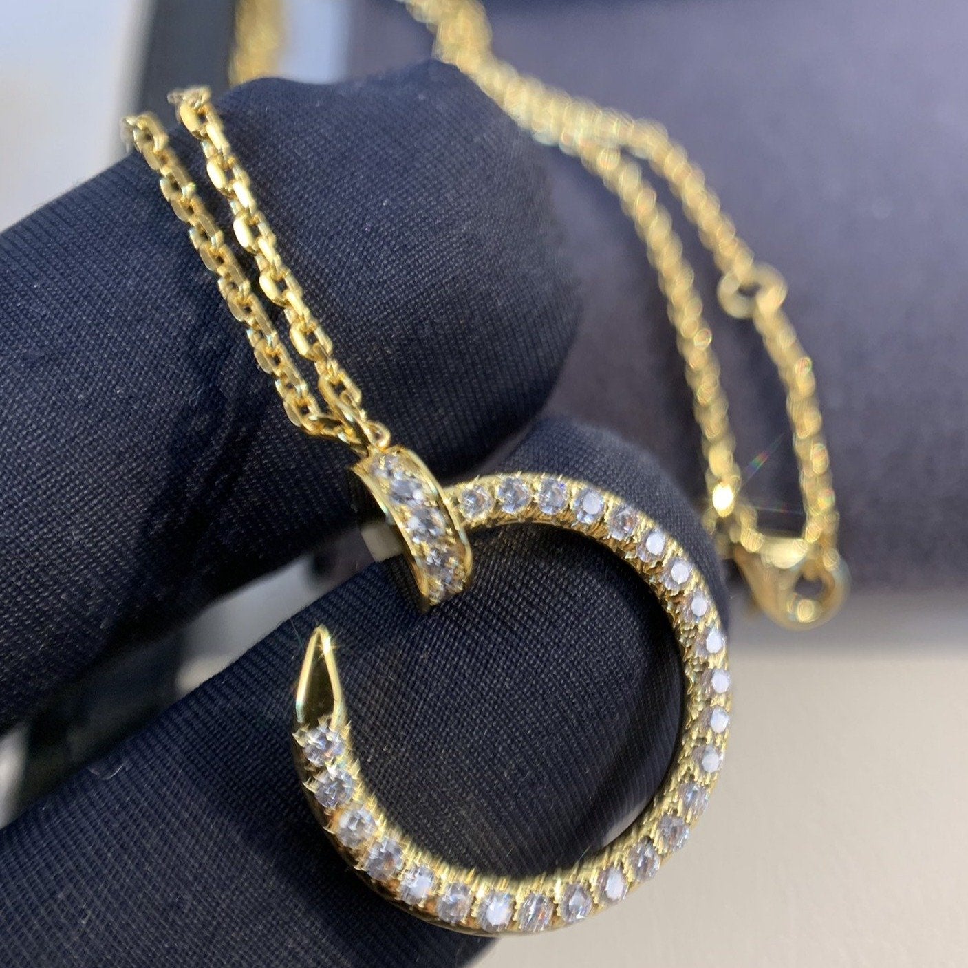 [：Polaidi Jewelry]ジュスト ネックレス ゴールド ダイヤモンド