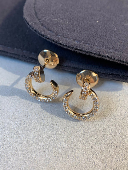 [：Polaidi Jewelry]ジュスト イヤリング ゴールド ダイヤモンド