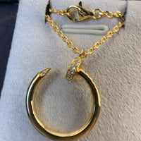 [Perlaura Jewelry]JUSTE HALSKETTE GOLD 