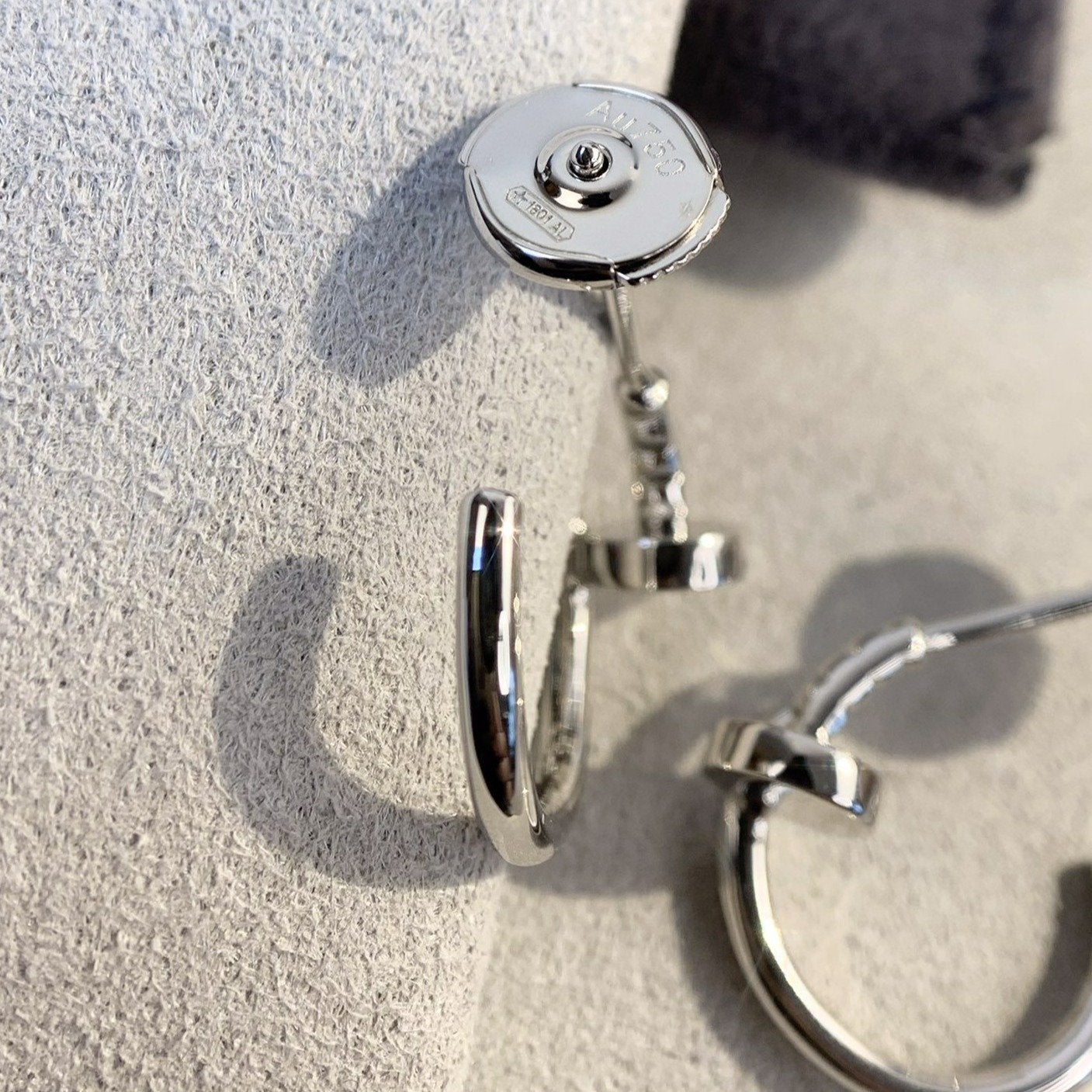 [：Polaidi Jewelry]ジュストピアスシルバー