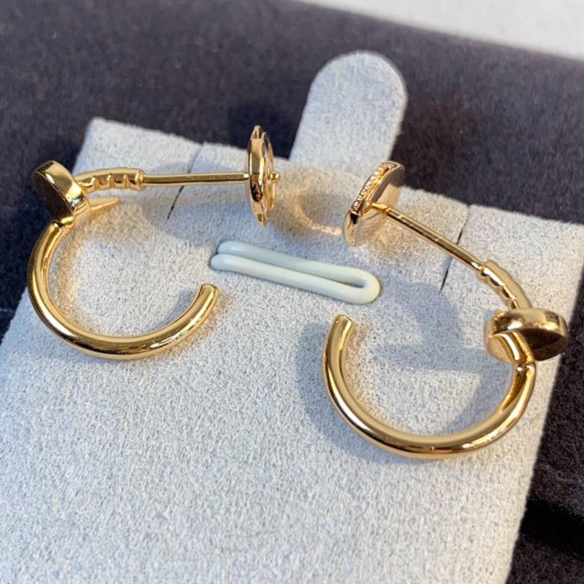 [：Polaidi Jewelry]ジュストピアス ピンクゴールド