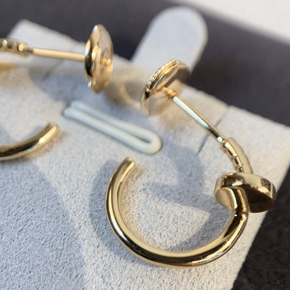 [：Polaidi Jewelry]ジュストピアス ピンクゴールド