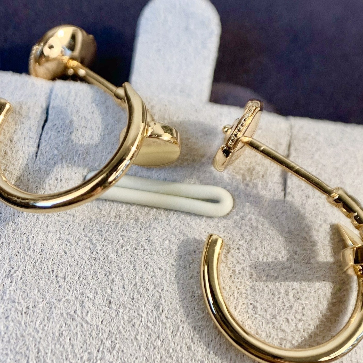 [：Polaidi Jewelry]ジュストピアス ピンクゴールド
