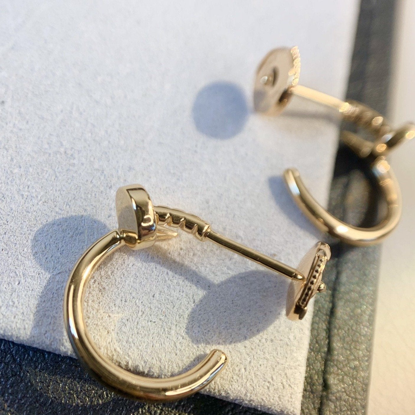 [Polaidi Jewelry]JUSTE EARRINGS PINK GOLD