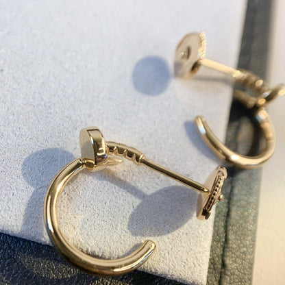 [：Polaidi Jewelry]ジュストピアス ピンクゴールド
