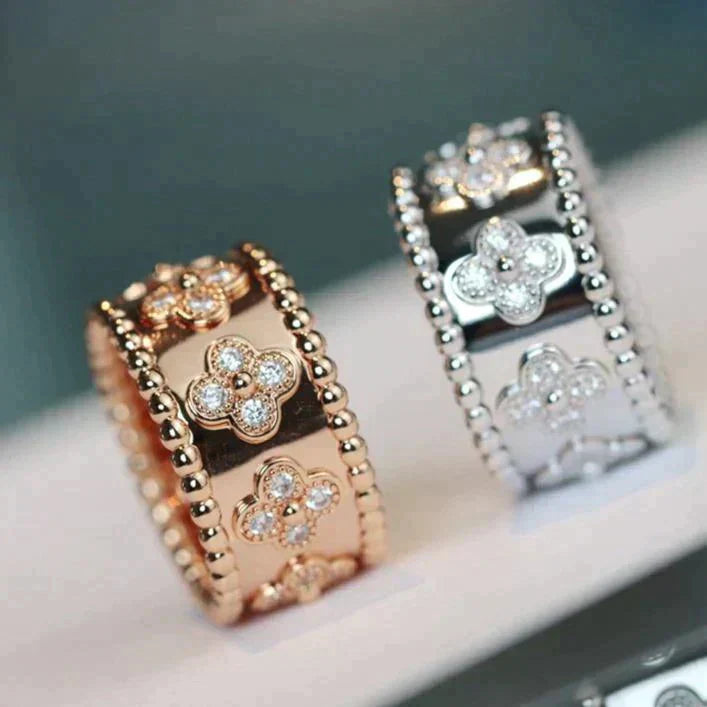 [：Polaidi Jewelry]CLOVER カレイドスコープリング 10MM