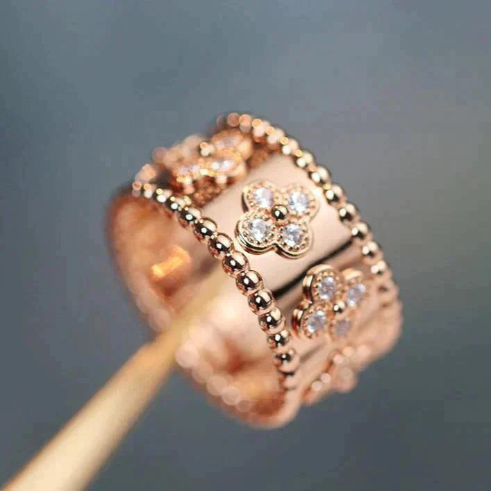[Polaidi Jewelry]CLOVER KALEIDOSCOPE RING 10MM
