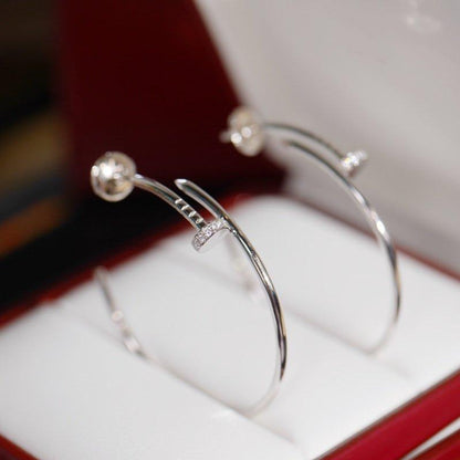 [Polaidi Jewelry]JUSTE EARRINGS DIAMONDS 1.8MM
