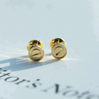 [Polaidi Jewelry]LOVE EARRINGS GOLD 10MM