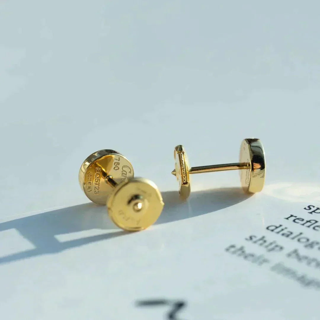[Polaidi Jewelry]LOVE EARRINGS GOLD 10MM