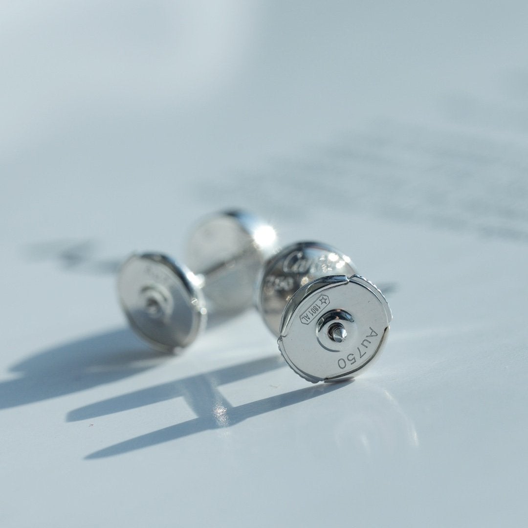 [Polaidi Jewelry]LOVE EARRINGS SILVER 10MM