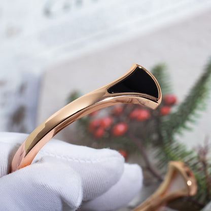 [：Polaidi]DREAM BRACELET OPEN PINK GOLD MOP