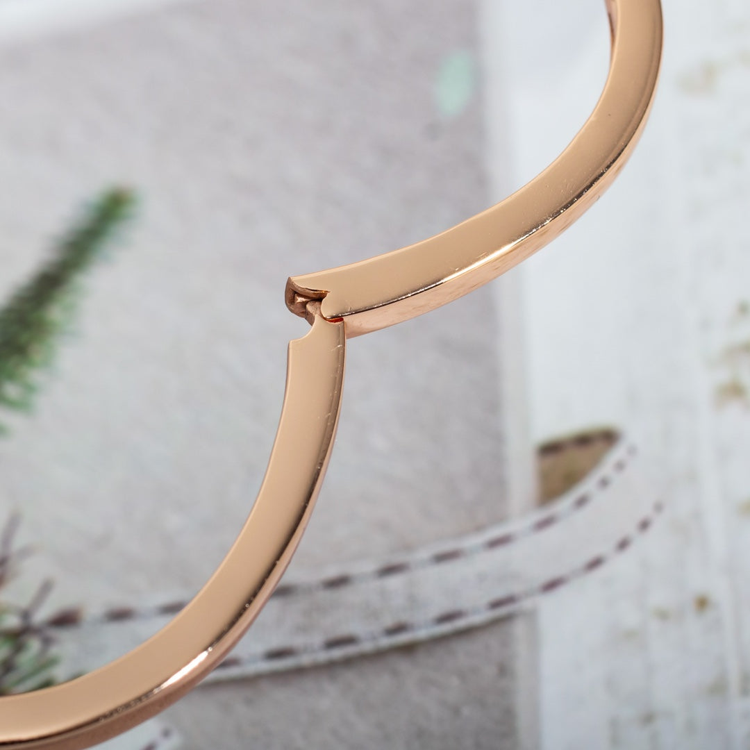 [：Polaidi]DREAM BRACELET OPEN PINK GOLD MOP