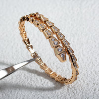 [Perlaura Jewelry ]SERPENTI BRACELET 6.8MM PINK GOLD DIAMOND