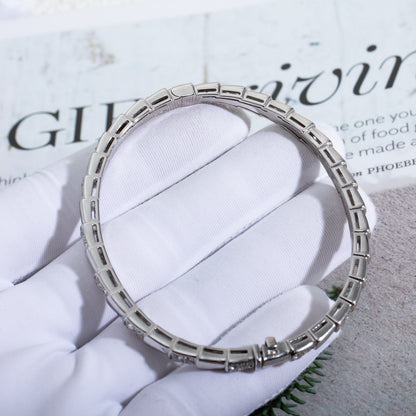 [：Polaidi]SERPENTI BRACELET SILVER DIAMOND