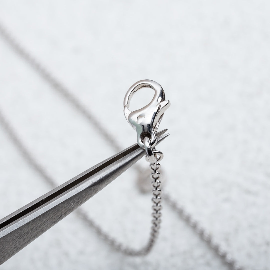 [：Polaidi]PARENTESI NECKLACE SILVER