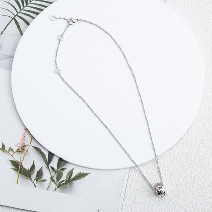 [：Polaidi]PARENTESI NECKLACE SILVER
