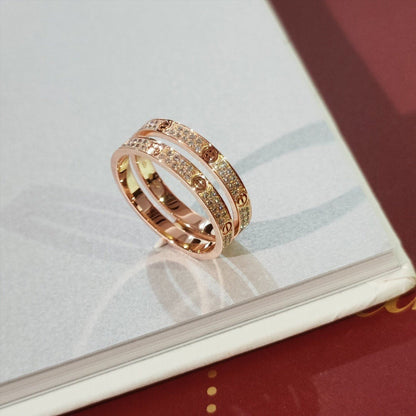 [：Polaidi Jewelry]LOVE RING 2.65MM DIAMOND