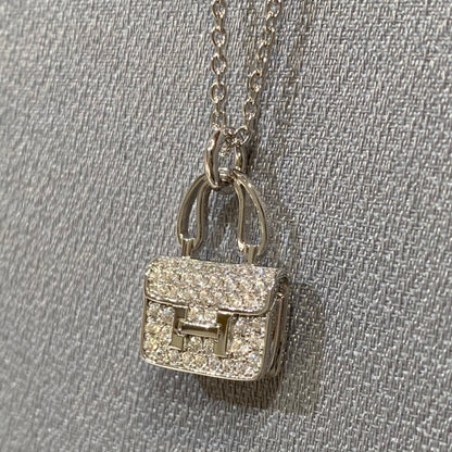 [Polaidi Jewelry]CONSTANCE PEDANT DIAMOND NECKLACE