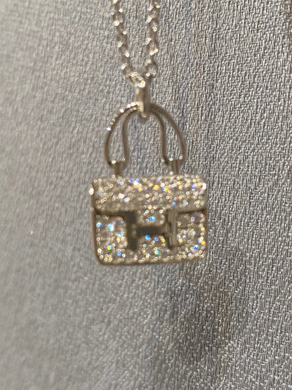 [：Polaidi Jewelry]コンスタンス ペンダント ダイヤモンドネックレス