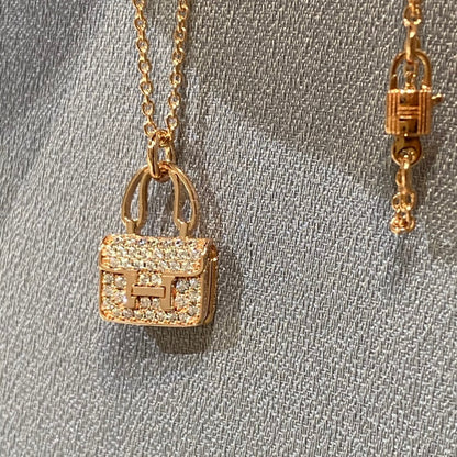 [：Polaidi Jewelry]コンスタンス ペンダント ダイヤモンドネックレス